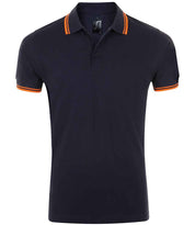10577 French Navy/Neon Orange Front