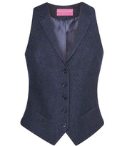 BK521 Navy herringbone Front