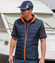RS332 Fluorescent Orange/Navy Model