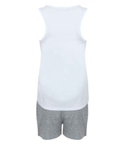 TC52 White/Heather Grey Back