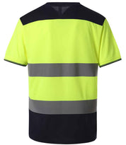 YK013 Yellow/Navy Back