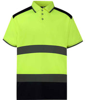 YK017 Yellow/Navy Front