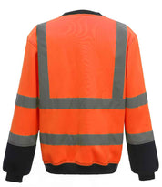 YK030 Orange/Navy Back