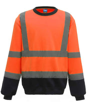 YK030 Orange/Navy Front
