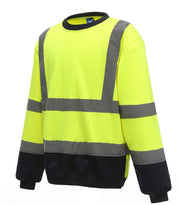 YK030 Yellow/Navy Front