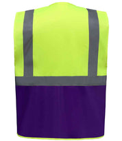 YK103 Yellow/Purple Back