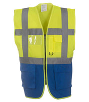 YK103 Yellow/Royal Blue Front