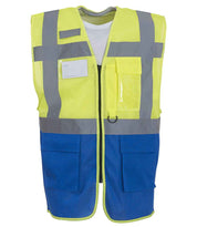 YK107 Yellow/Royal Blue Front
