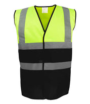 YK111 Yellow/Black Front
