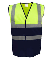 YK111 Yellow/Navy Front