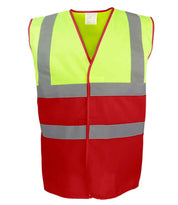 YK111 Yellow/Red Front